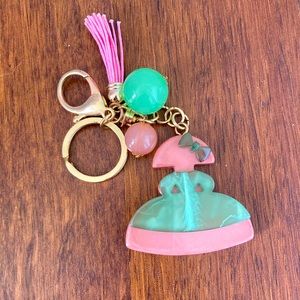 Resin Girl Key Chain